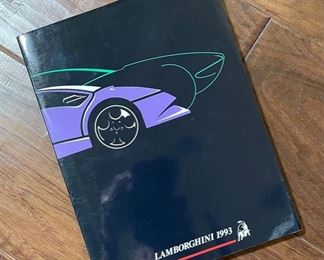 Lamborghini 1993 Catalog	11.25x8.5in	
