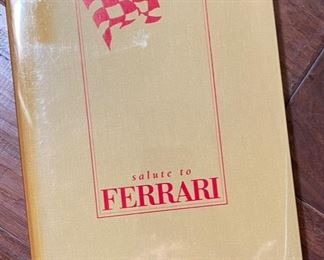 Salute to Ferrari Klemantaski/Alexander Book	13.25x10in	
