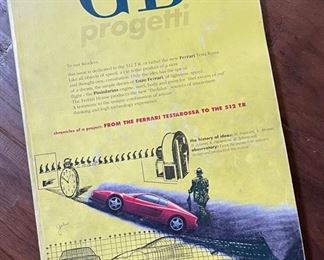 GB projects from Ferrari Testarossa 512 TR Book	13.75x19.75in	

