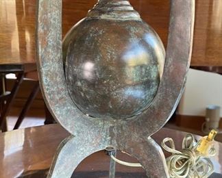 Maitland Smith Bronze Lamp #2	24x8x8in	HxWxD
