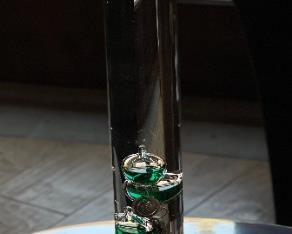 17in Galileo Thermometer	17.5in H	

