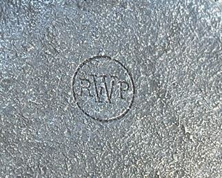 6pc Wilton Pewter 8in Plates RWP	8in Diameter	
