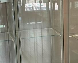 10 Available Contemporary Lighted 4 Shelf Display Case	64.25x16.75x14.5in	HxWxD Priced individually 
