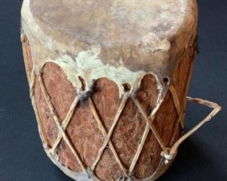 Double sided Rawhide Drum	13x11x9.5	
