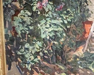 *Original* Art Max Avadiyevich Birshtein Oil Painting	Frame: 55X51 inches	

