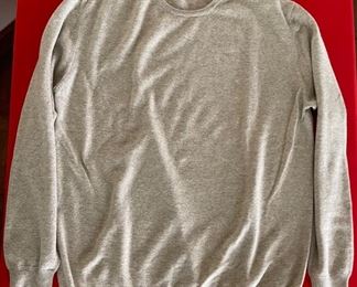 Prada 100% Cashmere Sz 56 Xl Fine Knit Camel Pullover Sweater	Size 56	
