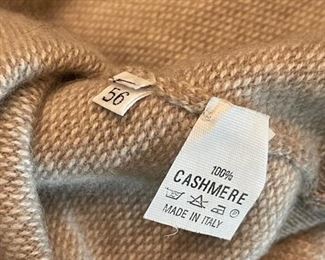 Fernando CIAI Men's 100% Cashmere Pullover Sweater Made in Italy Size 56	Size 56	
