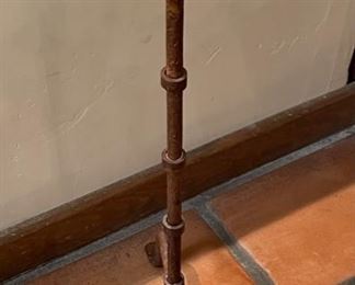 1pc Rustic Candle Stand 3 Foot	22.5 inches high	
