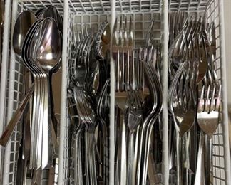 Essentials Stainless Steel Flatware Set		
