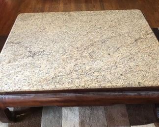 Huge Marble top coffee table $100