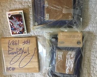 Signed Sports items 