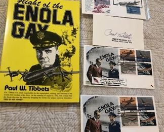 Eniola gay, signed book and 1st day covers 