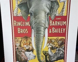 Ringling Brothers circus poster 