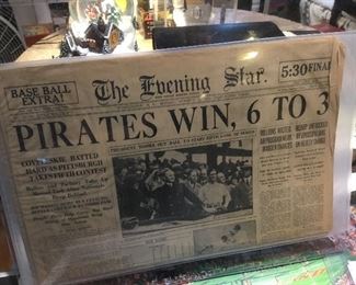 Pirates original newspaper 