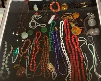various jewelry pieces
