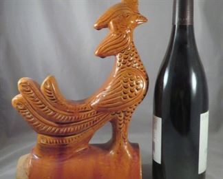 Large Chinese rooster form roof tile