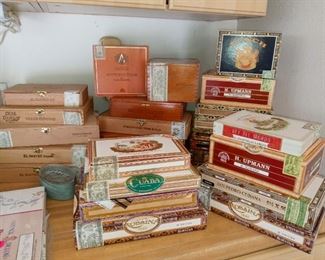 Cigar Box Lot