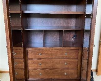 Inside of Bernhardt armoire