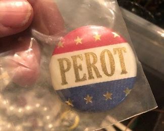 Ross Perot Campaign Button