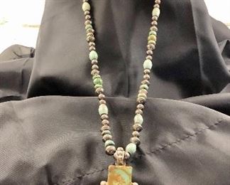 Vintage Gale Self Choctaw Sterling and Turquoise