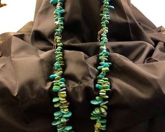 Vintage Double D Ranch Turquoise and Sterling