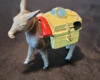 Vintage Cast Iron Donkey/Pack Mule