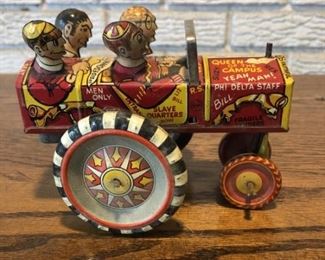 Old Jalopy College Boys Tin Litho Windup Car By Louis Marx & Co, USA Circa 1950’s
About 5in long