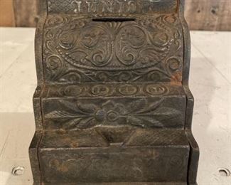 Cast Iron Junior Cash Register Still Bank
