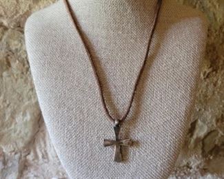 James Avery Cross Necklace, silver stamped 925