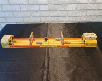 Lincoln Tunnel Lithographed Tin Wind Up Toy