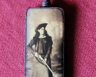 Sterling Silver Annie Oakley Pendant