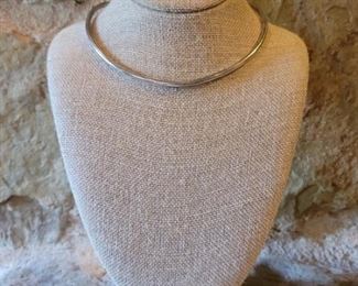 Sterling silver choker