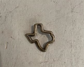 925 Silver James Avery Texas Shaped Charm total