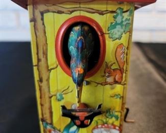 W Germany D.B.P. ANG Tin Litho Mechanical Bank