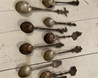 Silver Spoons not 925 all are 800-895 total