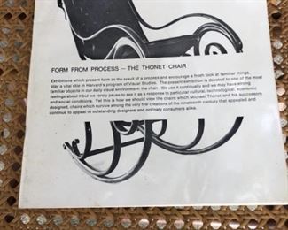 Outstanding 19th Century THONET CHAIR
With provenance!!