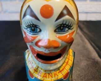 J Chein Tin Litho Mechanical Bank, Circa 1940’s