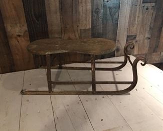Antique Snow Sled