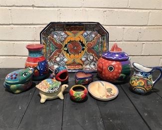 Glazed Pottery Pieces from Mexico