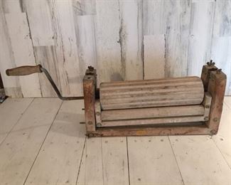 Antique Primitive Hand Crank Clothes Washer