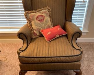 Henredon Wingback Chair.