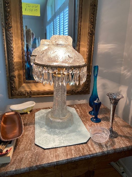 Beautiful parlor Crystal Lamp