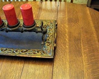 Vintage Oak Traditional Dining Set 