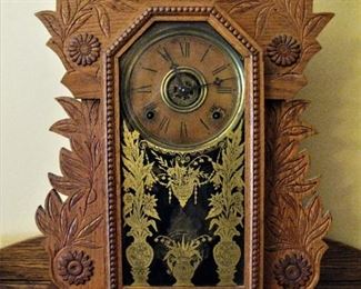 WM GILBERT 'LAUREL NO. 3 - Fancy Kitchen Clock