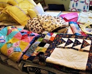 Quilts and Quilting Pieces