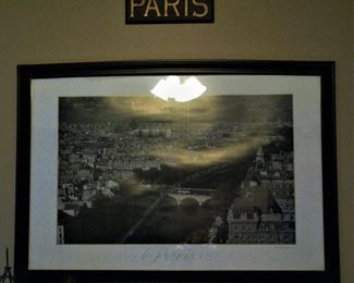 Paris Large Framed Photo