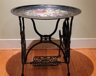Sewing table base with Towle tray for table surface - 29" high x 29" wide x 23" deep