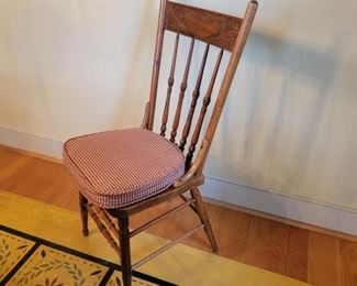 Dining table side chairs - 42" high x 18" wide x 18" deep
