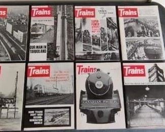 Vintage Collectible Train Magazines