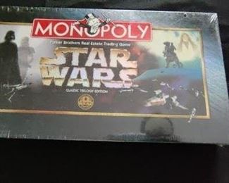UN-Opened, Vintage "Star Wars" Monopoly Game